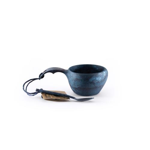 Kupilka 21 Classic Cup + Teaspoon in Geschenkbox blueberry blue