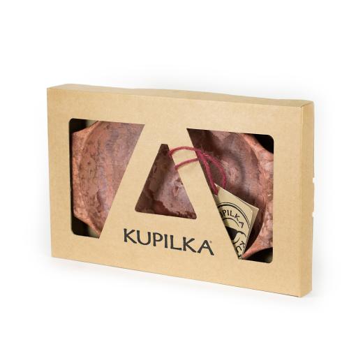 Kupilka 44 Large Plate in Geschenkbox cranberry red