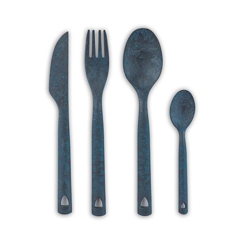 Kupilka Cutlery Set in Geschenkbox blueberry blue