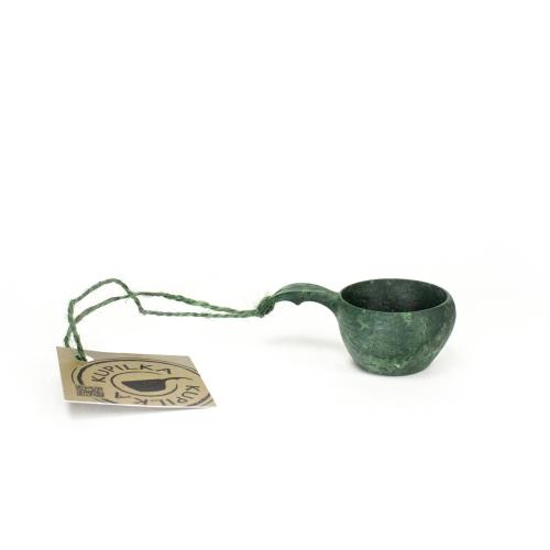 Kupilka 1 Mini Cup mit Jutekordel conifer green