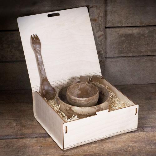 Kupilka Premium S Geschenkset original brown