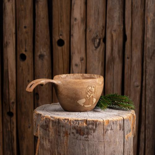 Kupilka 37 Cup Mauri Kunnas Mama Claus original brown