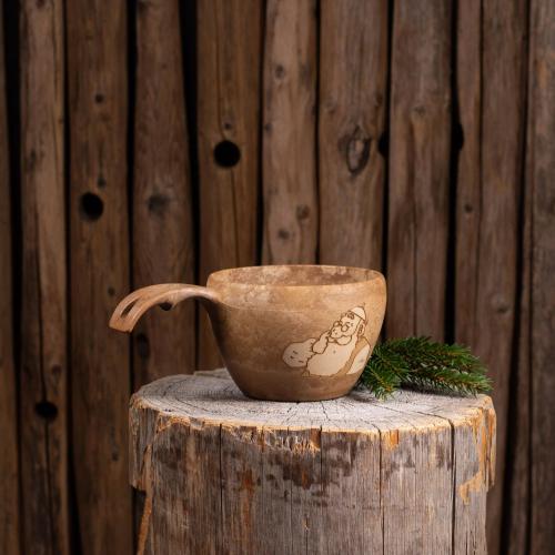 Kupilka 37 Cup Mauri Kunnas Santa Claus original brown