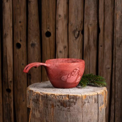 Kupilka 37 Cup Mauri Kunnas Santa Claus cranberry red