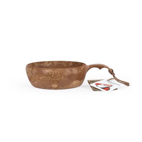 Kupilka 55 Bowl Mauri Kunnas Reindeer original brown