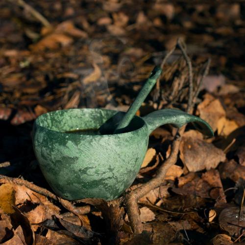 Kupilka 21 Classic Cup + Teaspoon conifer green