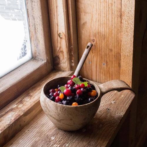 Kupilka 21 Classic Cup + Teaspoon original brown