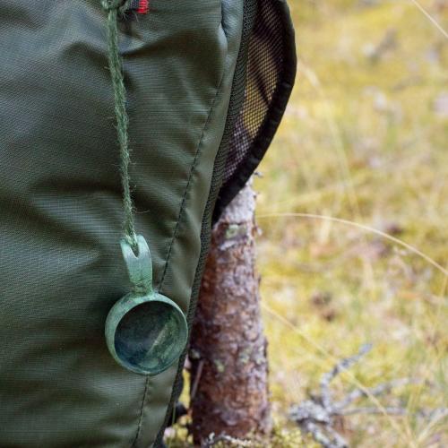 Kupilka 1 Mini Cup mit Jutekordel conifer green