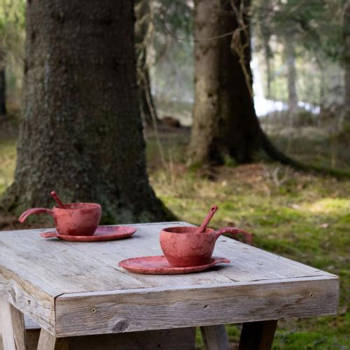 Kupilka SLOW DOWN Set cranberry red