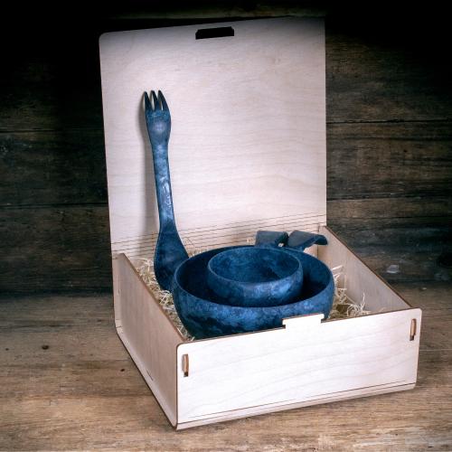 Kupilka Premium S Geschenkset blueberry blue