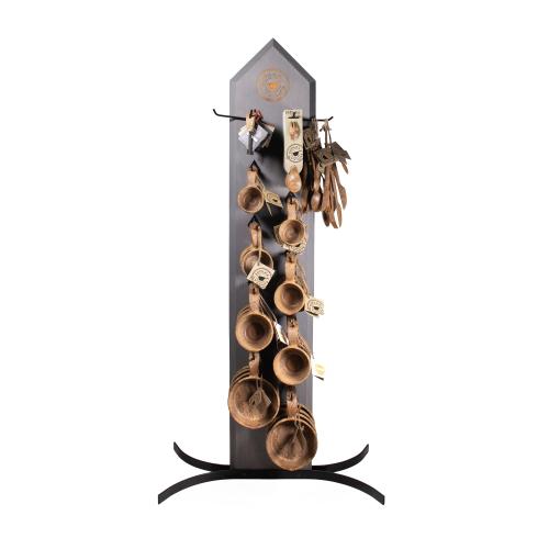 Kupilka Verkaufsdisplay aus Holz (ohne Ware)